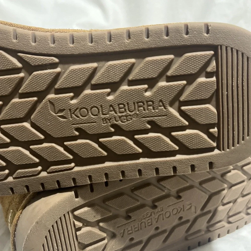 Koolaburra by UGGS kids KOOLA SHORT Fashion Boots - Chestnut, US Size 4 EU36